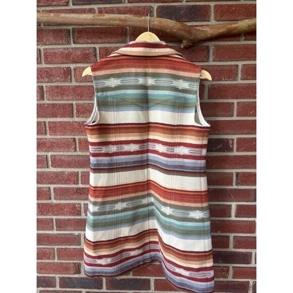 Pendleton Southwestern Wool Vest Dress Size Medium - Picture 5 of 5